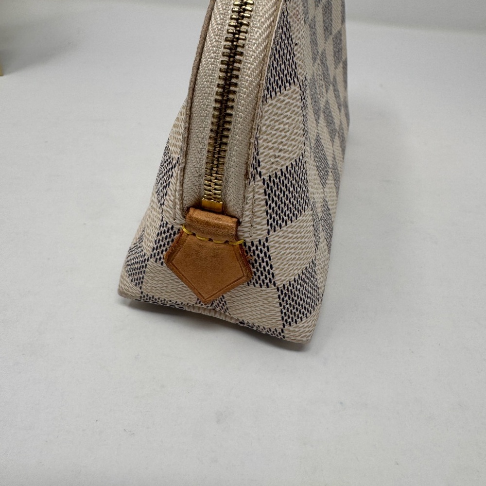 💯Authentic Preloved LOUIS VUITTON Damier Azur Cosmetic PM bag - Picture 6 of 7